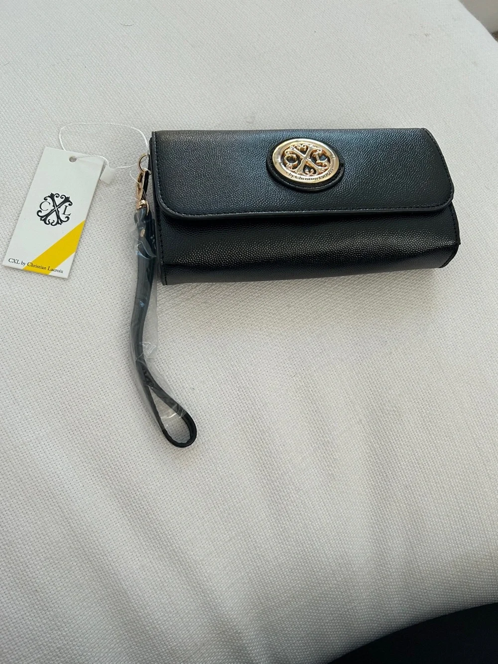 CXL by Christian Lacroix Bali Caviar Small Clutch Wallet